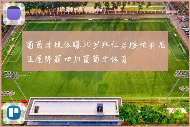 葡萄牙媒体曝30岁拜仁后腰帕利尼亚愿降薪回归葡萄牙体育